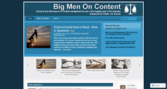 Desktop Screenshot of bigmenoncontent.com